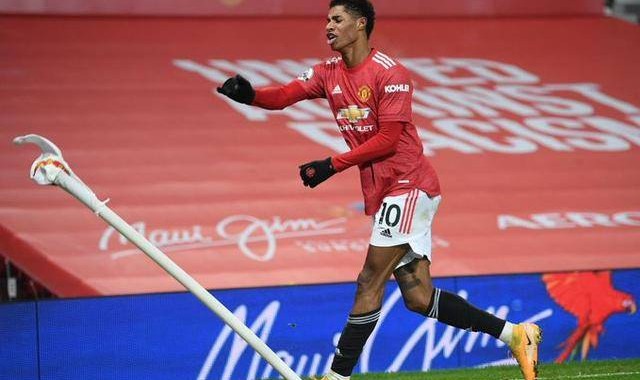  Tottenham争议红牌少打一人仍顽强战平曼联  